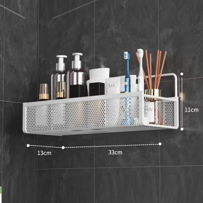 Portable Hanging Wall-mounted Storage Rack No-drilling