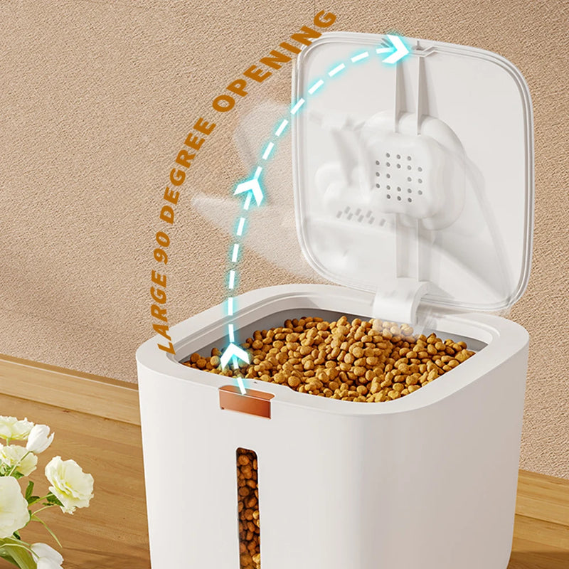 Pet food storage cat food dog food barrel