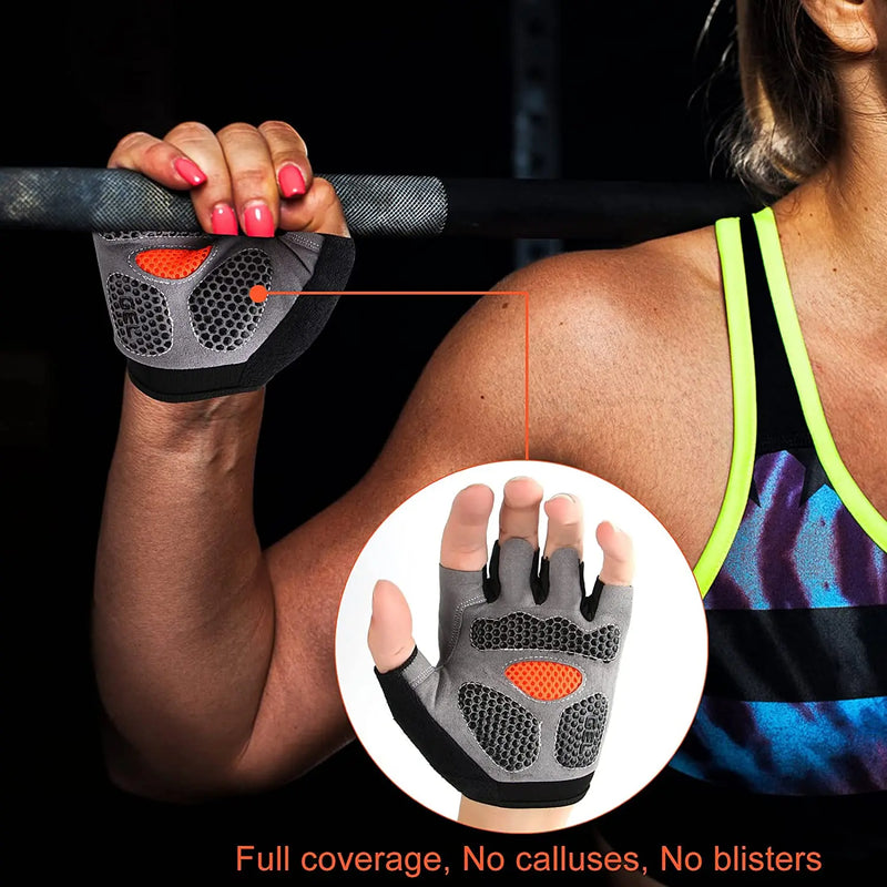 Gym Dumbbell Gloves Men Women Weightlifting