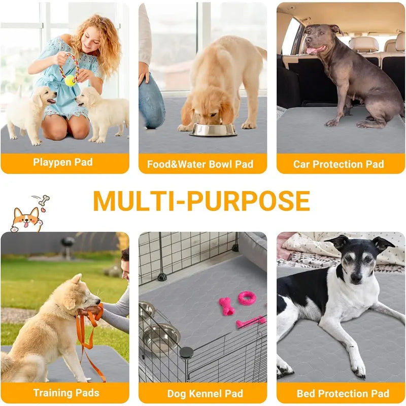 Dog Pee Pad Reusable Washable Dog Urine Mat