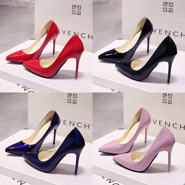 High Heel Shoes Female Fashion Shoe Thin Heel Wedding Shoes