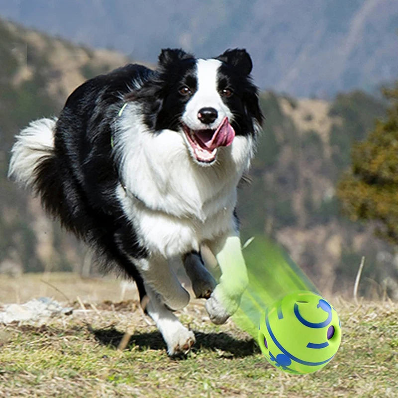 Dog Toy Wobble Wag Giggle Ball