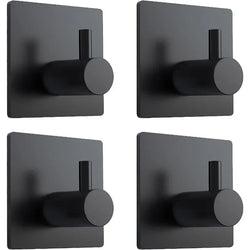 Stainless Steel Bathroom Robe Hooks Adhesive Wall Hook