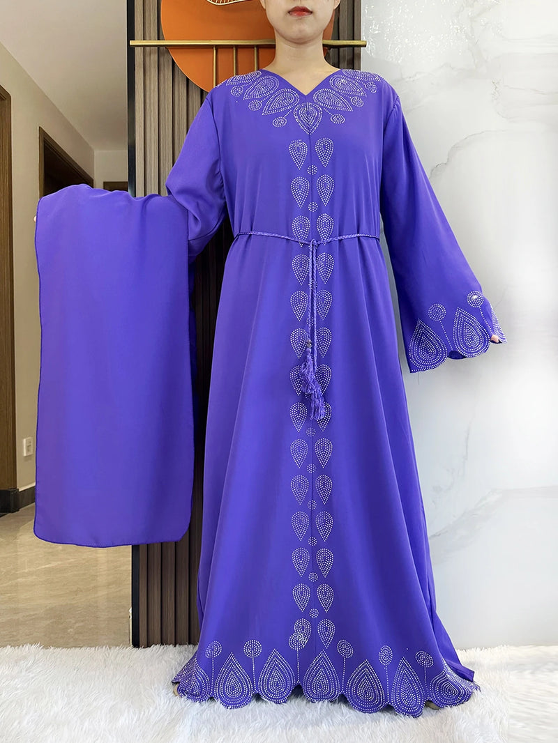 Muslim Modest Dress for Women | Long Sleeve Abaya