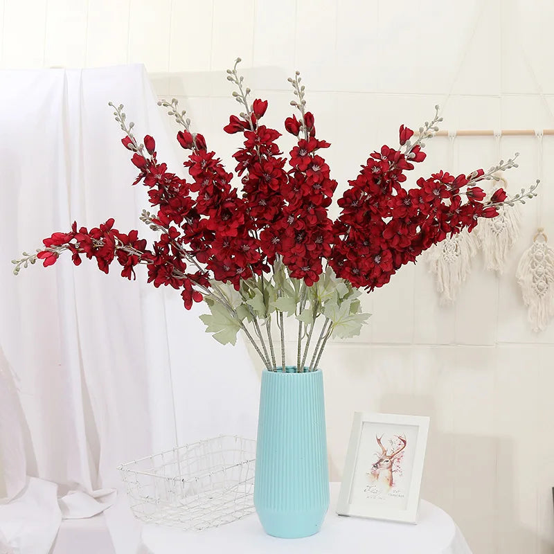 Artificial Flowers Long Stem  Home Vase Decor