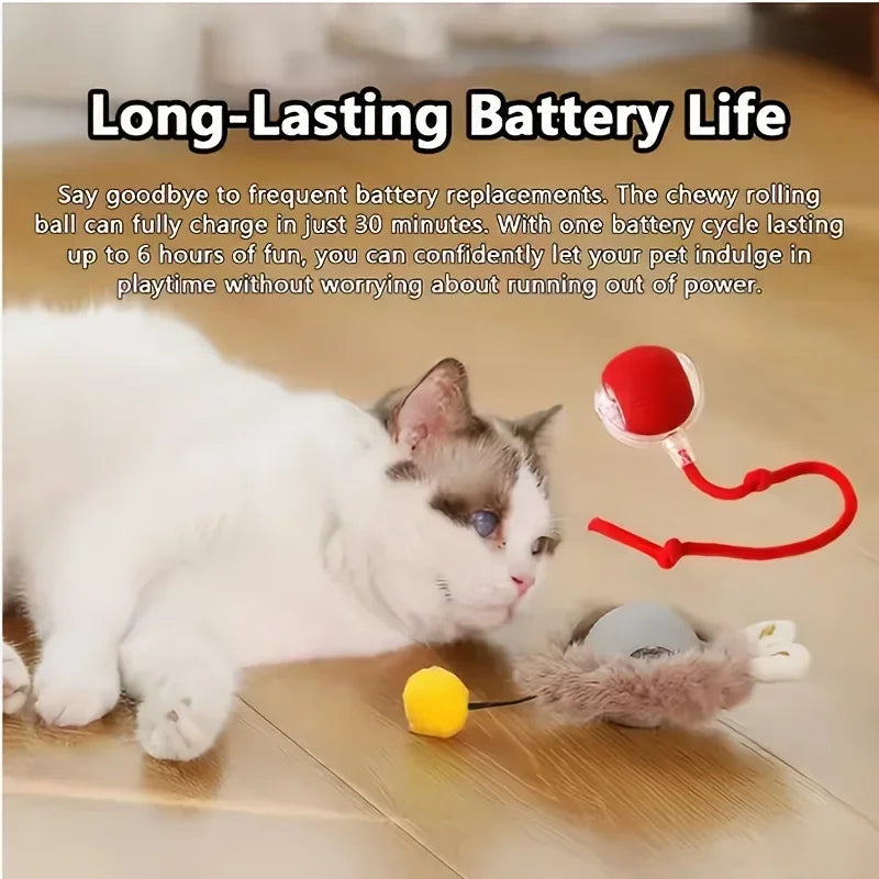 Automatic Rolling Ball Interactive Ball Cat Toys