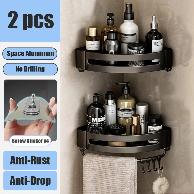 Bathroom Shelf Makeup Storage Organizer