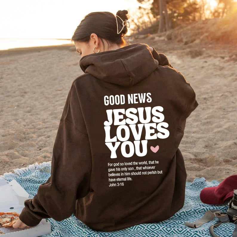 JESUS LOVES YOU Hoodie