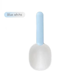 Dog Food Scoop Multifunctional Pet Feeding Spoon with Sealing Clip