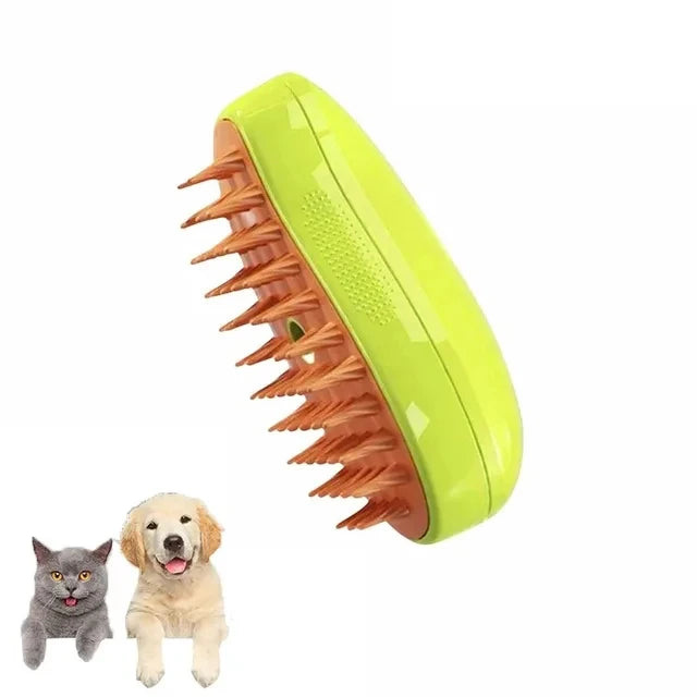 Cat Brush Steamy Dog Brush Electric Spray