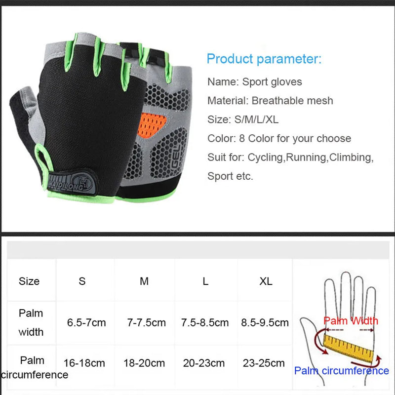 Gym Dumbbell Gloves Men Women Weightlifting