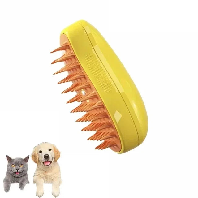 Cat Brush Steamy Dog Brush Electric Spray