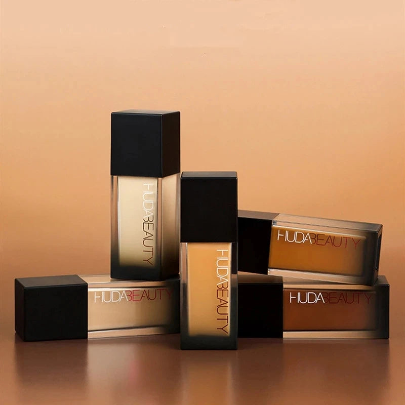 Flawless Liquid Foundation  Nourishing Long-Lasting Facial Makeup