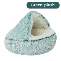 Soft plush pet bed