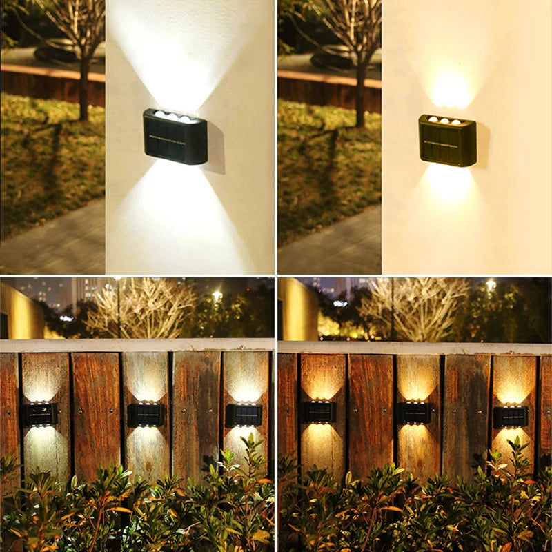 Solar Lights, Outdoor Atmosphere Wall Lamp