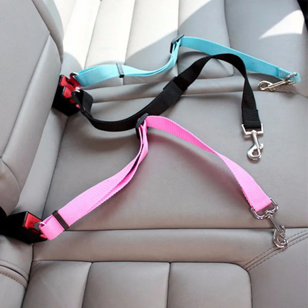 Adjustable Pet Cat Dog Car Seat  Belt Pet Seat Vehicle Accessories