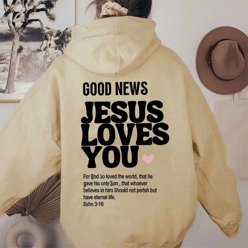 JESUS LOVES YOU Hoodie