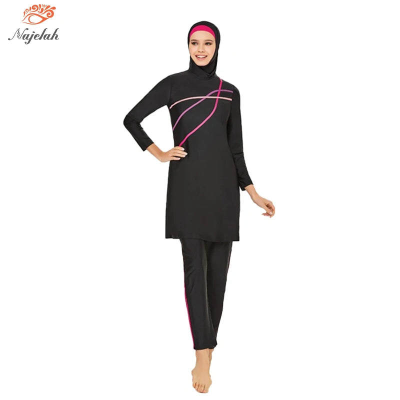 Muslim Modest Swimwear Women Swimsuit