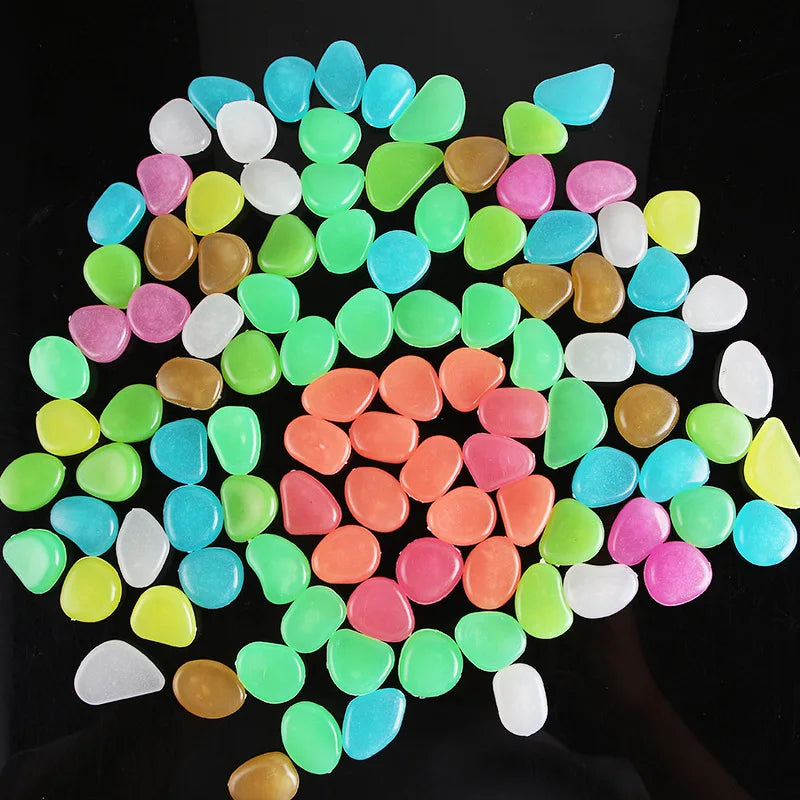 Glow in the Dark Garden Pebbles