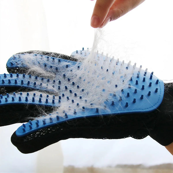 Pet Glove Cat Grooming   Hair Deshedding Brush