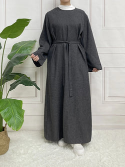 Long Sleeve Abaya |Islamic Eid Clothes Dress