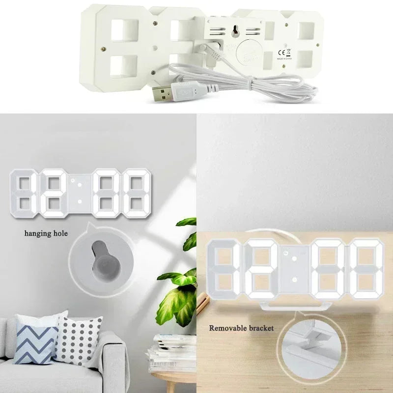 Digital Wall Clock Desk Watches