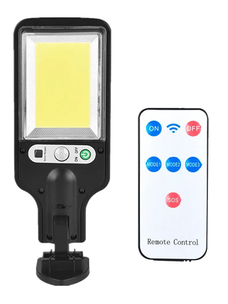 LED Solar Outdoor Remote Control Street Lighting