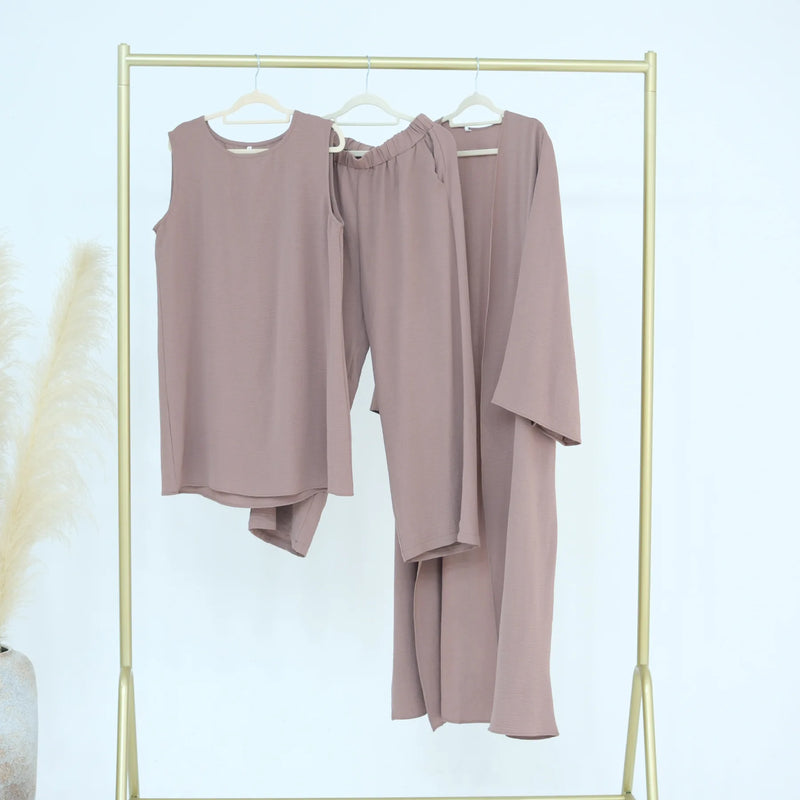 Abayas For Women | 3 Pieces Set  Abaya