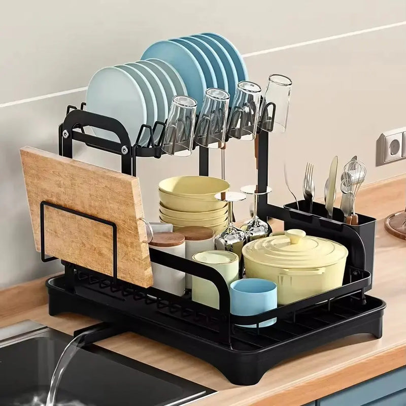 Dish Bowl Drainer Storage Rack Kitchen Dish Drying Rack