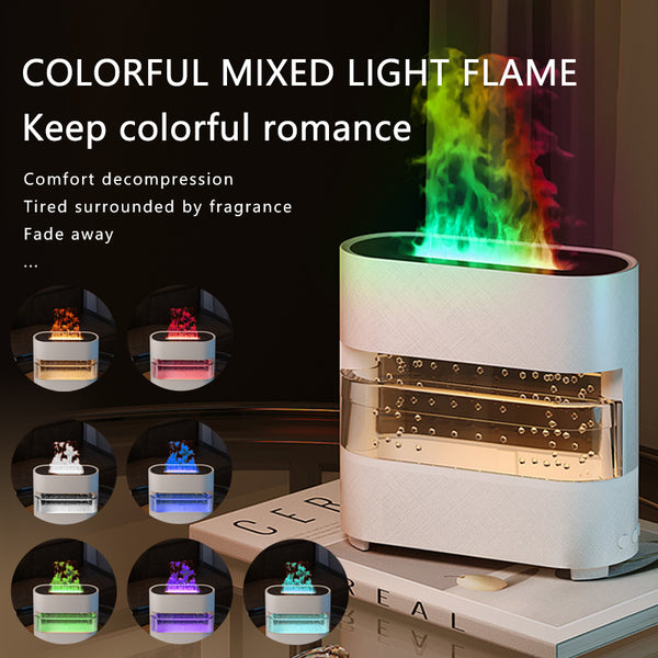 Rain Cloud Fire Humidifier Water Drip Novedades|  Rain Water Diffuser Fire Flame Humidifier Aroma Diffuser